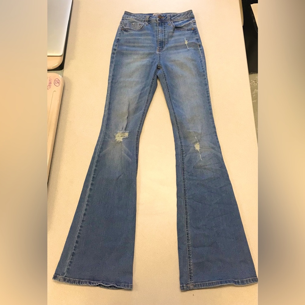 Wonderly Flare Bell Bottom Jeans sz 28